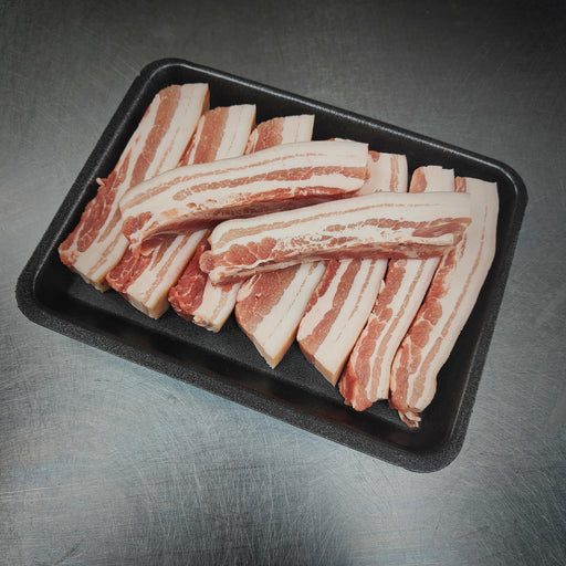 9 x Belly Pork Slices - Yorkshire Family Butchers LTD