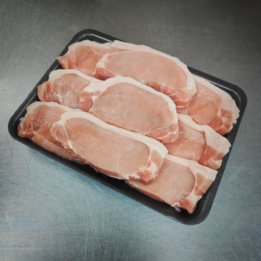 9 x Pork Loin Steaks - Yorkshire Family Butchers LTD