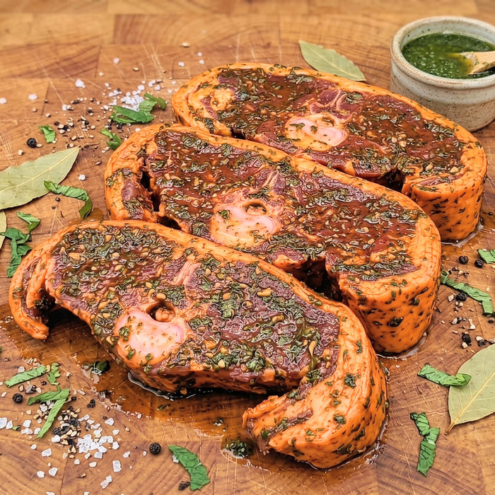 3 x Minted  Barnsley Lamb Chops (400g)