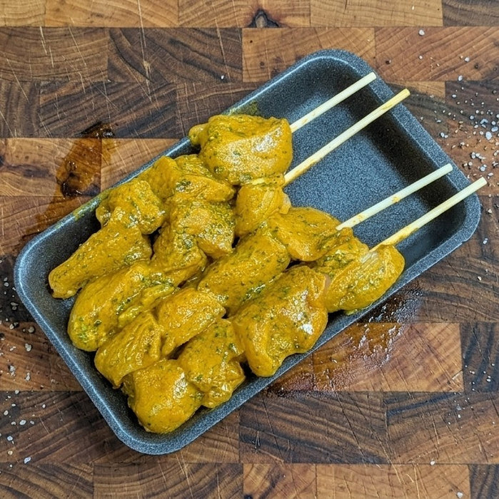 4 x Garlic Chicken Skewers (400g)