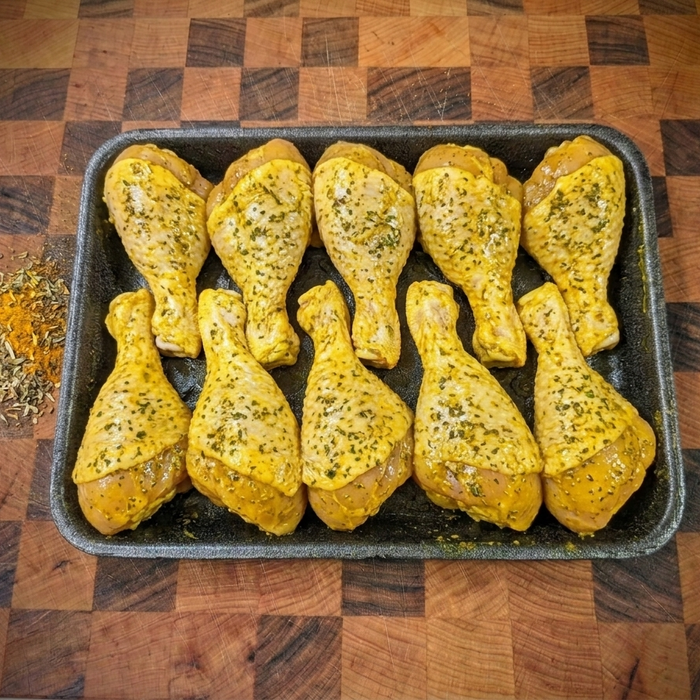 10 x Garlic Butter Chicken Drumsticks (900g)