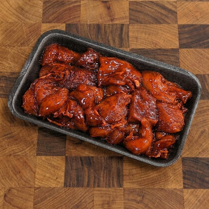 Diced Double Smoke BBQ Chicken Fillets (400g)