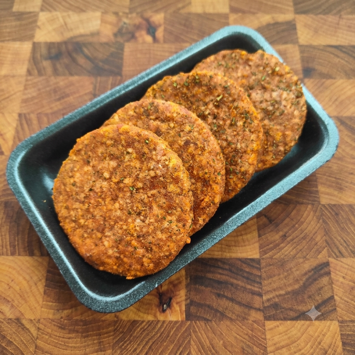 4 x Minted Lamb Burgers (400g