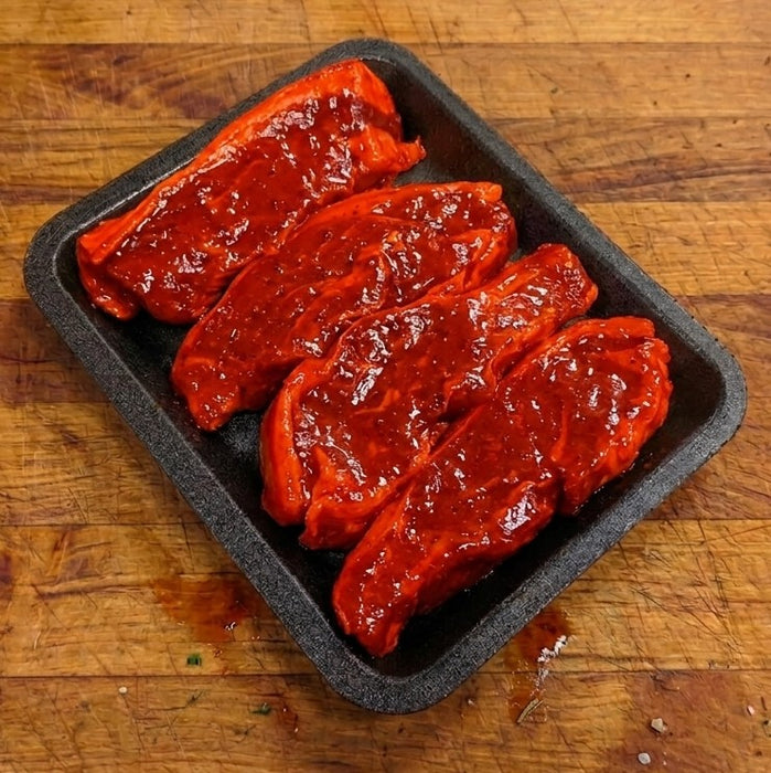 4 x Tandoori Lamb Rump Steaks (380g)